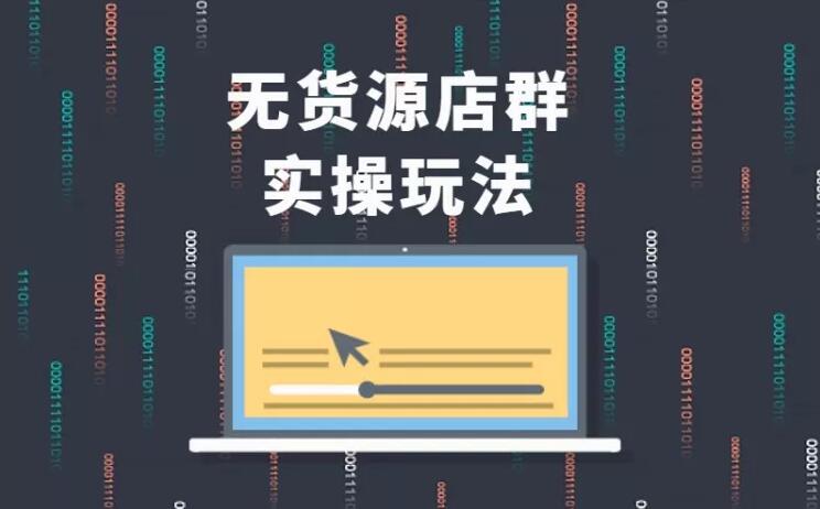 无货源店群实操玩法，蓝海选品的独特思路，店群软件操作方法（45节视频课）-铭创资源库