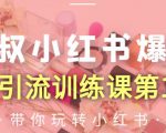 狼叔小红书爆款推广引流训练课第12期,手把手带你玩转小红书-铭创资源库