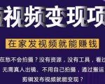 在家也能操作的短视频赚钱项目,无需真人,不用拍摄,纯搬运月入2到5万-铭创资源库