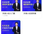湛北·抖音小店入门进阶高阶合集,八大玩法打造百万店铺-铭创资源库