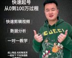 杰妮传媒·抖音快速起号核心实操课:教你新号快速起号,从0到100万过程-铭创资源库