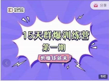 金抖云Peter《15天群爆训练营》，破解抖音玄学，群爆心法，起号方式-铭创资源库