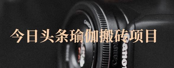 猎人社区·今日头条瑜伽搬砖项目，单号一天几十收入，可以批量操作！-铭创资源库