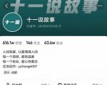 十一说故事·故事性中视频,观众快速共鸣从而快速变现的中视频玩法-铭创资源库