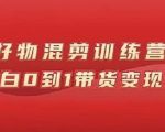 万三好物混剪训练营:小白0到1带货变现课-铭创资源库