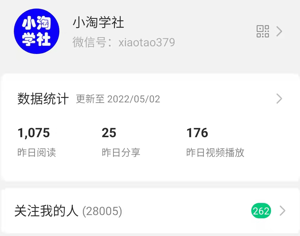 公众号日涨粉50+，分享我做流量的新渠道-铭创资源库