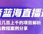 抖音最新蓝海直播玩法,3分钟赚30元,一天轻松1000+,只要你去直播就行【详细玩法教程】-铭创资源库