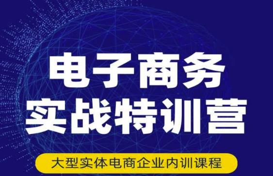 民赛电气内部出品：电子商务实战特训营，全方位带你入门电商，308种方式玩转电商-铭创资源库