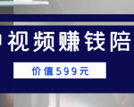 中视频赚钱陪跑,卖中视频账户赚钱收益陪跑项目(价值599元)-铭创资源库