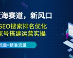 2022蓝海赛道,新风口:短视频SEO搜索排名优化+企业商家号搭建运营实操-铭创资源库