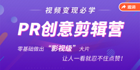 抖音赚钱必学的PR创意剪辑：零基础做出“影视级”大片，让人一看就忍不住为你点赞！-铭创资源库
