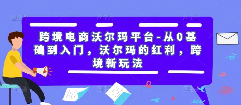 跨境电商沃尔玛平台-从0基础到入门，沃尔玛的红利，跨境新玩法-铭创资源库