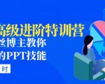 PPT高级进阶特训营:百万粉丝博主教你进阶你的PPT技能(98节课程+PPT素材包)-铭创资源库