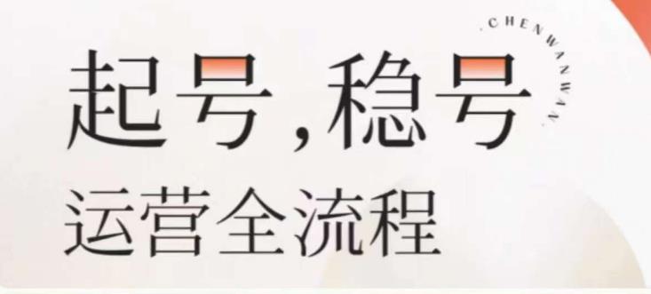 婉婉-起号稳号运营全流程，解决从小白到进阶所有运营知识，帮助解决账号所有运营难题-铭创资源库