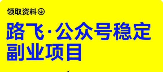 路飞·公众号稳定副业项目，你只要无脑去推广，粉丝和收入，自然就来了-铭创资源库