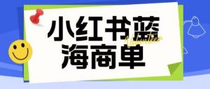 价值2980的小红书商单项目暴力起号玩法，一单收益200-300（可批量放大）-铭创资源库