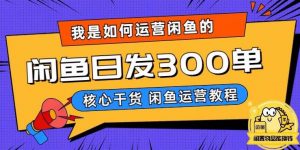 我是如何在闲鱼卖手机的,日发300单的秘诀是什么?【揭秘】-铭创资源库