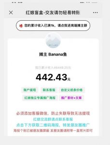 盲盒交友5.0，男粉变现实操项目，亲测变现效果极好【揭秘】-铭创资源库