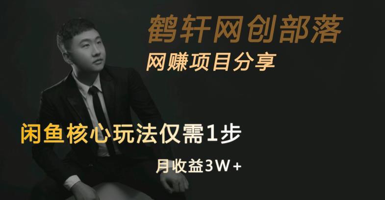 闲鱼核心玩法不卖货也能1年变现20W，玩法简单-铭创资源库