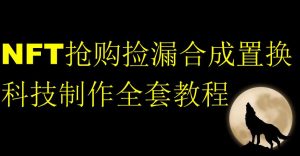 NFT抢购捡漏合成置换科技制作全套教程-铭创资源库