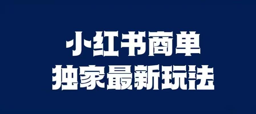 小红书商单最新独家玩法，剪辑时间短，剪辑难度低，能批量做号【揭秘】-铭创资源库