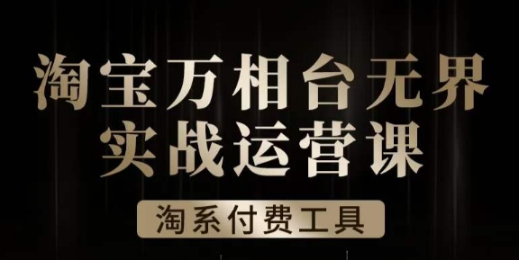 沧海·淘系万相台无界实战运营课，万相台无界实操全案例解析-铭创资源库
