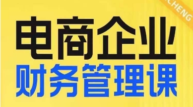 电商企业财务管理线上课，为电商企业规划财税-铭创资源库