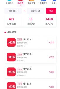 黑科技玩法之：小红书拉新，小白也能日入300元【操作视频教程+黑科技工具】【揭秘】-铭创资源库