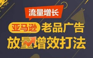 流量增长 亚马逊老品广告放量增效打法,短期内广告销量翻倍-铭创资源库