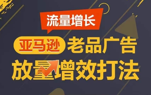 流量增长 亚马逊老品广告放量增效打法，短期内广告销量翻倍-铭创资源库