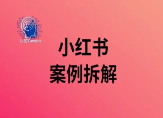 小红书案例拆解，深度解读小红书40万粉-铭创资源库