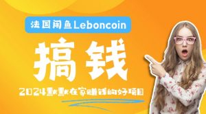 法国闲鱼Leboncoin跨境电商教程:环境邮箱电话解决产品上传及流量,悄悄赚钱【揭秘】-铭创资源库