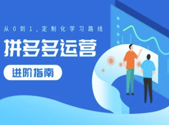 拼多多运营进阶指南，从0到1定制化学习路线-铭创资源库