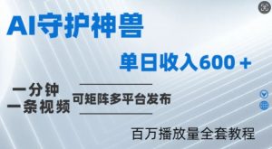 制作各省守护神,100多W播放量的视频只需要1分钟就能完成【揭秘】-铭创资源库