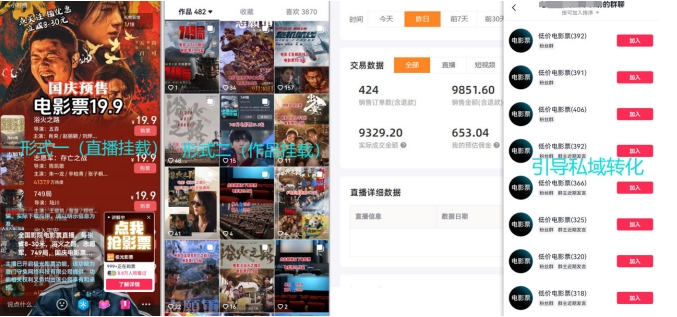 电影票小程序挂载_蹭新电影热度+后续流量延伸【揭秘】-铭创资源库