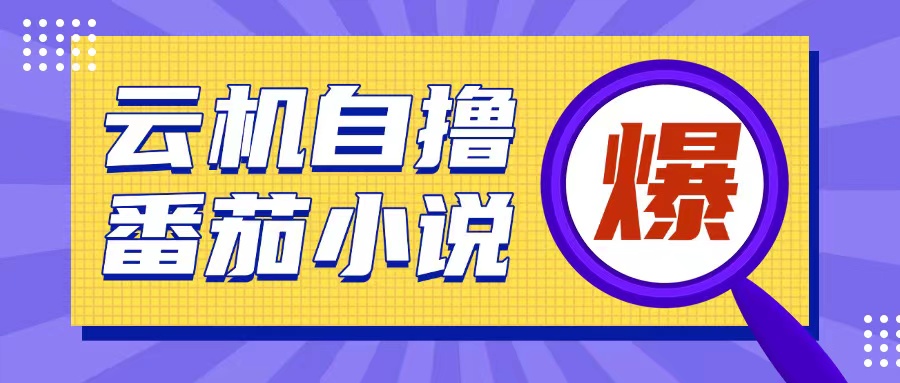 首发云手机自撸小说玩法，10块钱成本可撸200+收益操作简单【揭秘】-铭创资源库