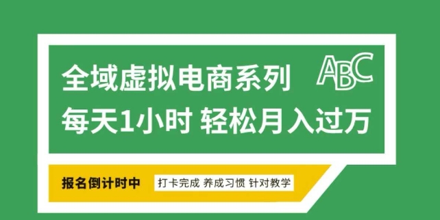 全域虚拟电商变现系列，通过平台出售虚拟电商产品从而获利-铭创资源库