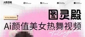 全网首发，原价988图灵殿AI颜值美女热舞视频，云端生图，轻松过原创-铭创资源库
