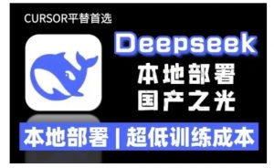 2025年deepseek R1 大型模型本地安装部署(文件+教程)本地部署,超低训练成本-铭创资源库