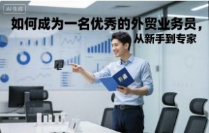 如何成为一名优秀的外贸业务员,从新手到专家-铭创资源库